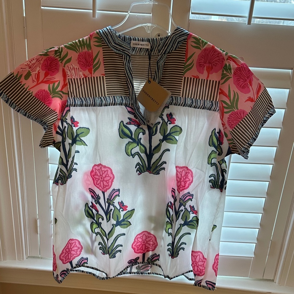 Floral Print Women's Top